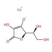 سوڈیم L-ascorbate C6H7O6Na CAS 134-03-2